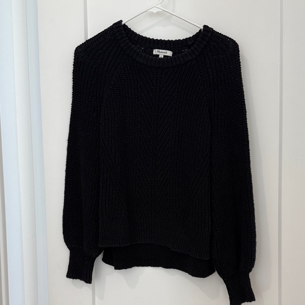 Madewell Black Sweater